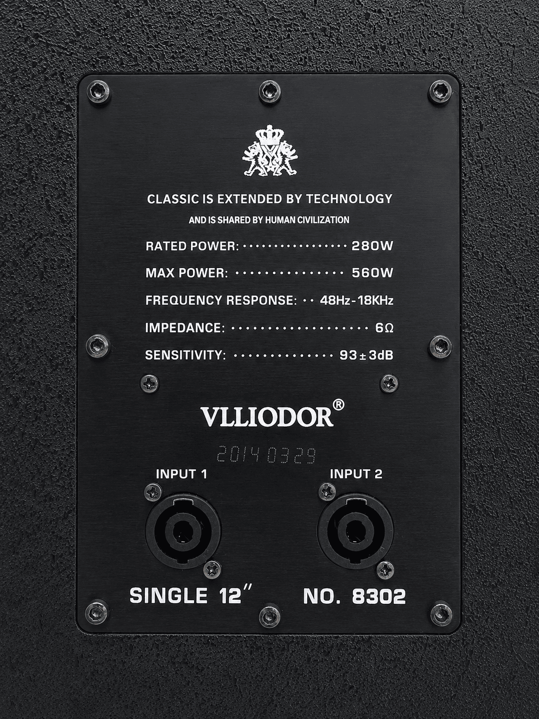 Parlante Pasivo Profesional Vlliodor 8302 Single 12 560W-3