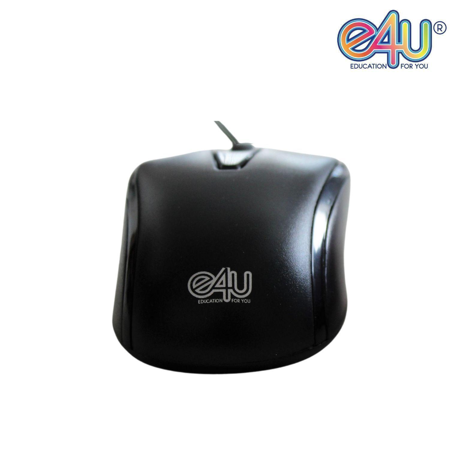 Mouse con cable USB - Negro-2
