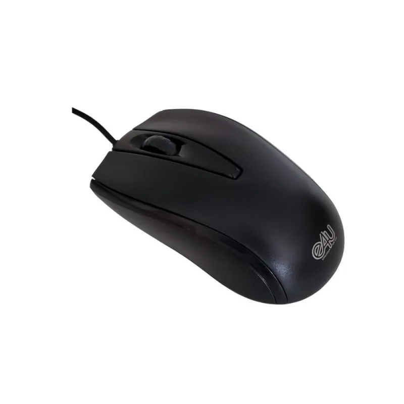 Mouse con cable USB - Negro-0