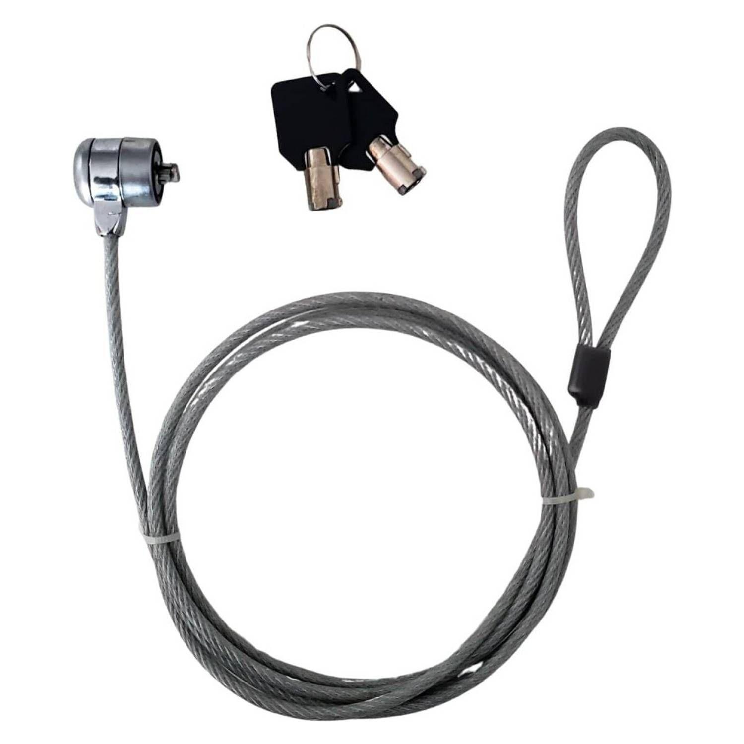 Cable candado de Seguridad para Notebook Espex 2 llaves -0