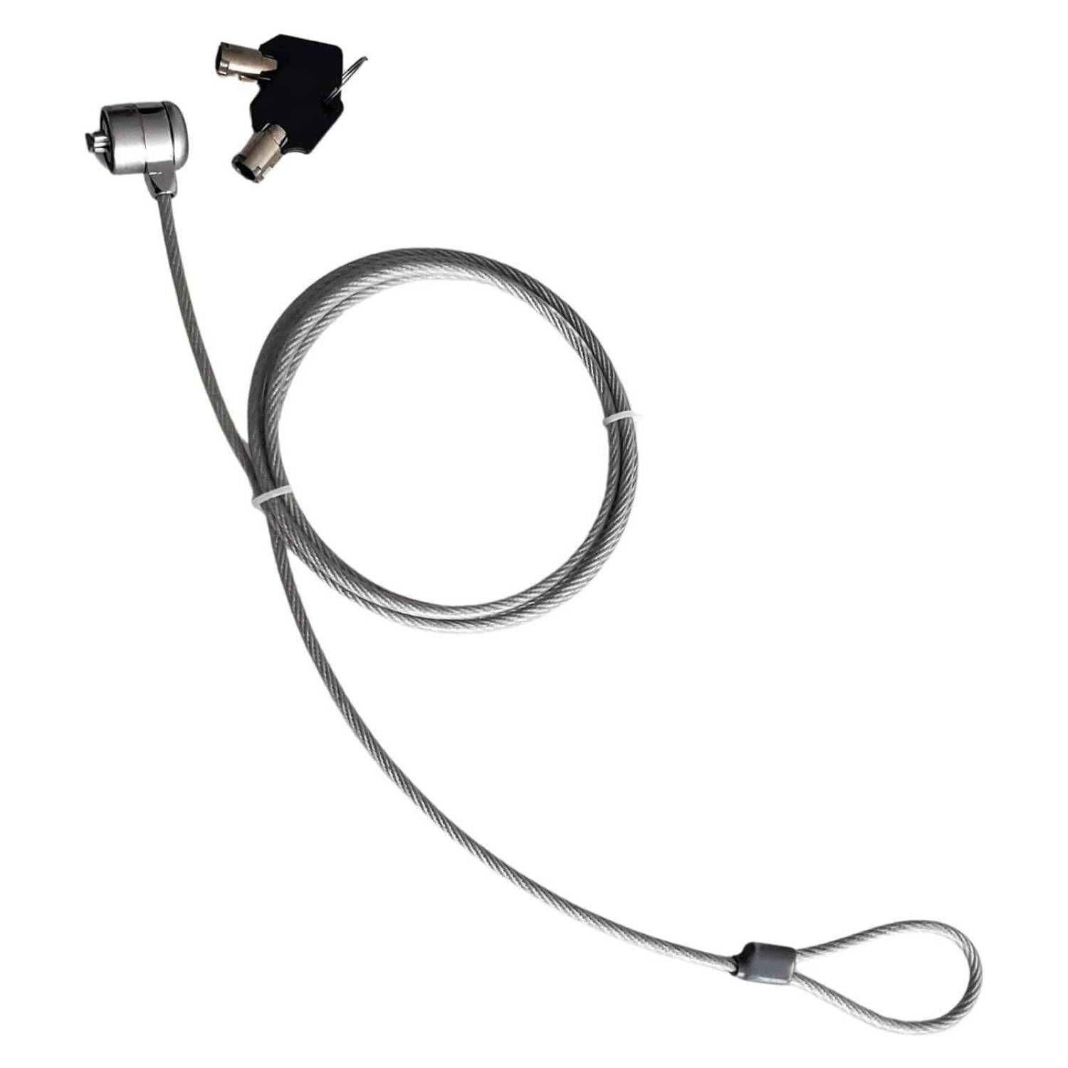 Cable candado de Seguridad para Notebook Espex 2 llaves -1