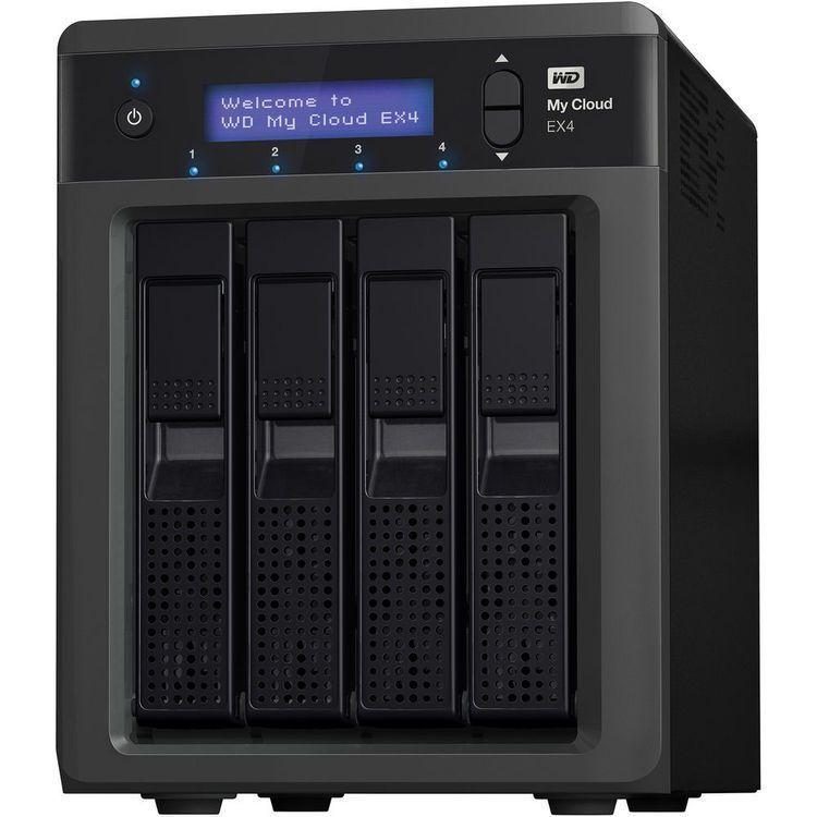 Servidor de Almacenamiento en Red WD MyCloud EX4 4 Bah as-4