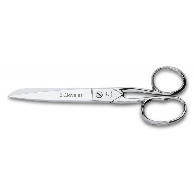 Tijera profesional 3 Claveles 7'' (18cm) española 033-0