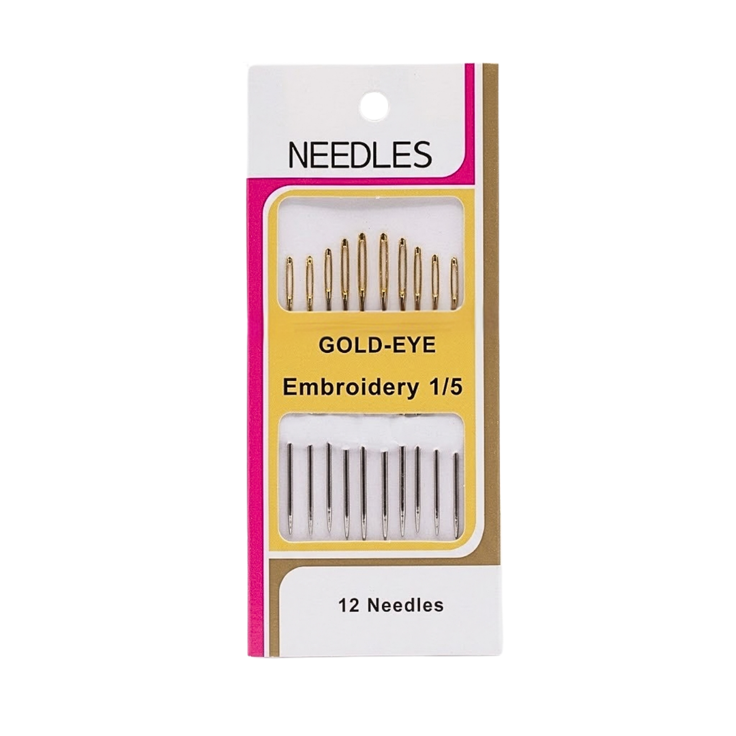 Agujas 1/5 para coser y bordar Embroidery 1/5 No.300E5-0