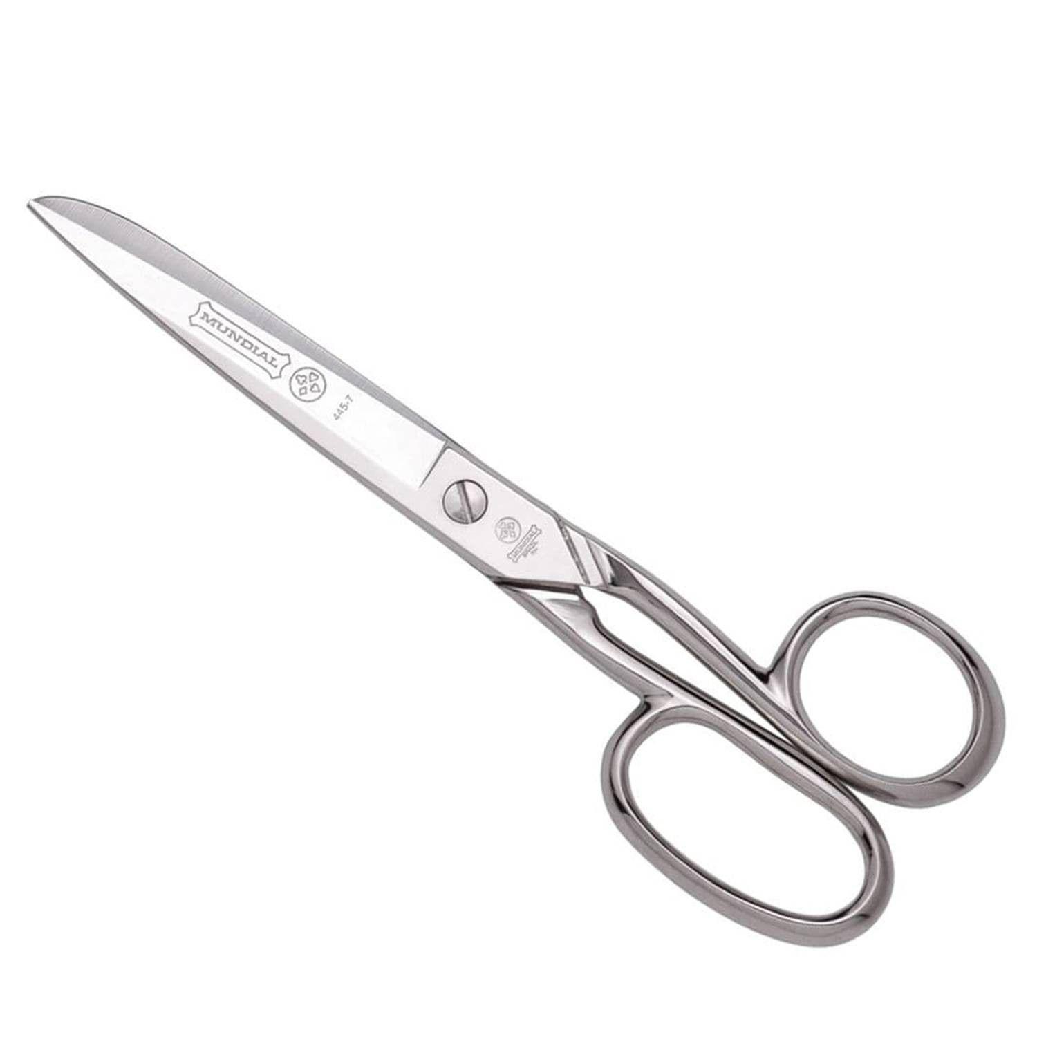 Tijera para costura Mundial metálica 445-7, 7'' (17,8cm)-0