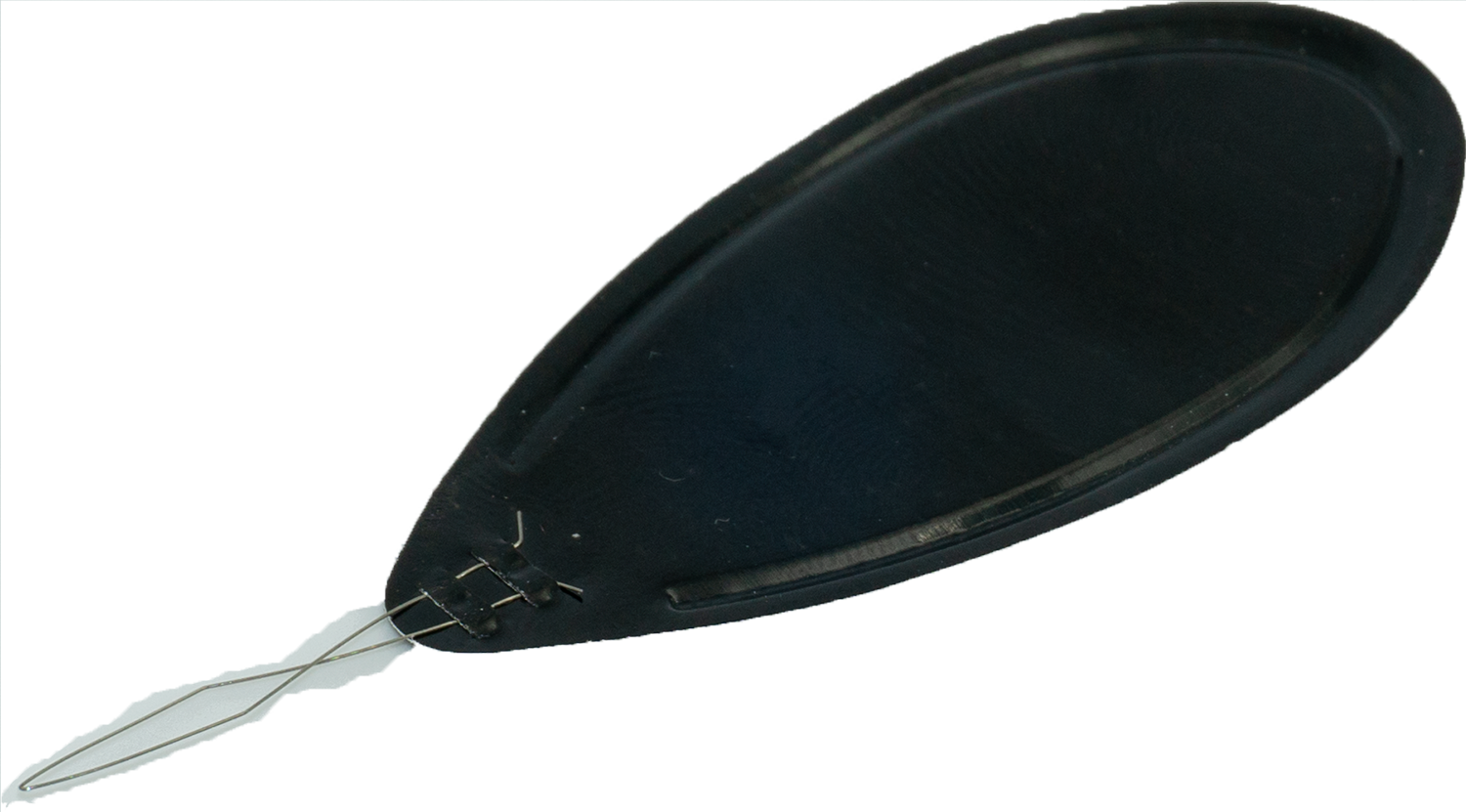 Enhebrador metalico de agujas 50mm negro-0