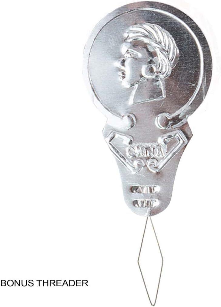 Agujas surtidas y enhebrador Singer 7370 estuche cuadrado-3