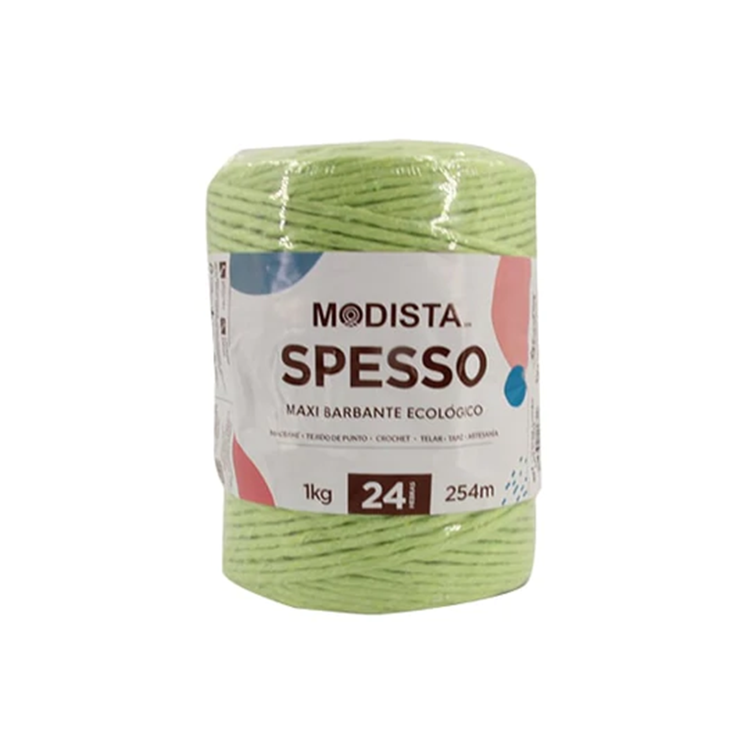 Algodón Macrame Peinado eco Modista Spesso 1Kg color 801-0