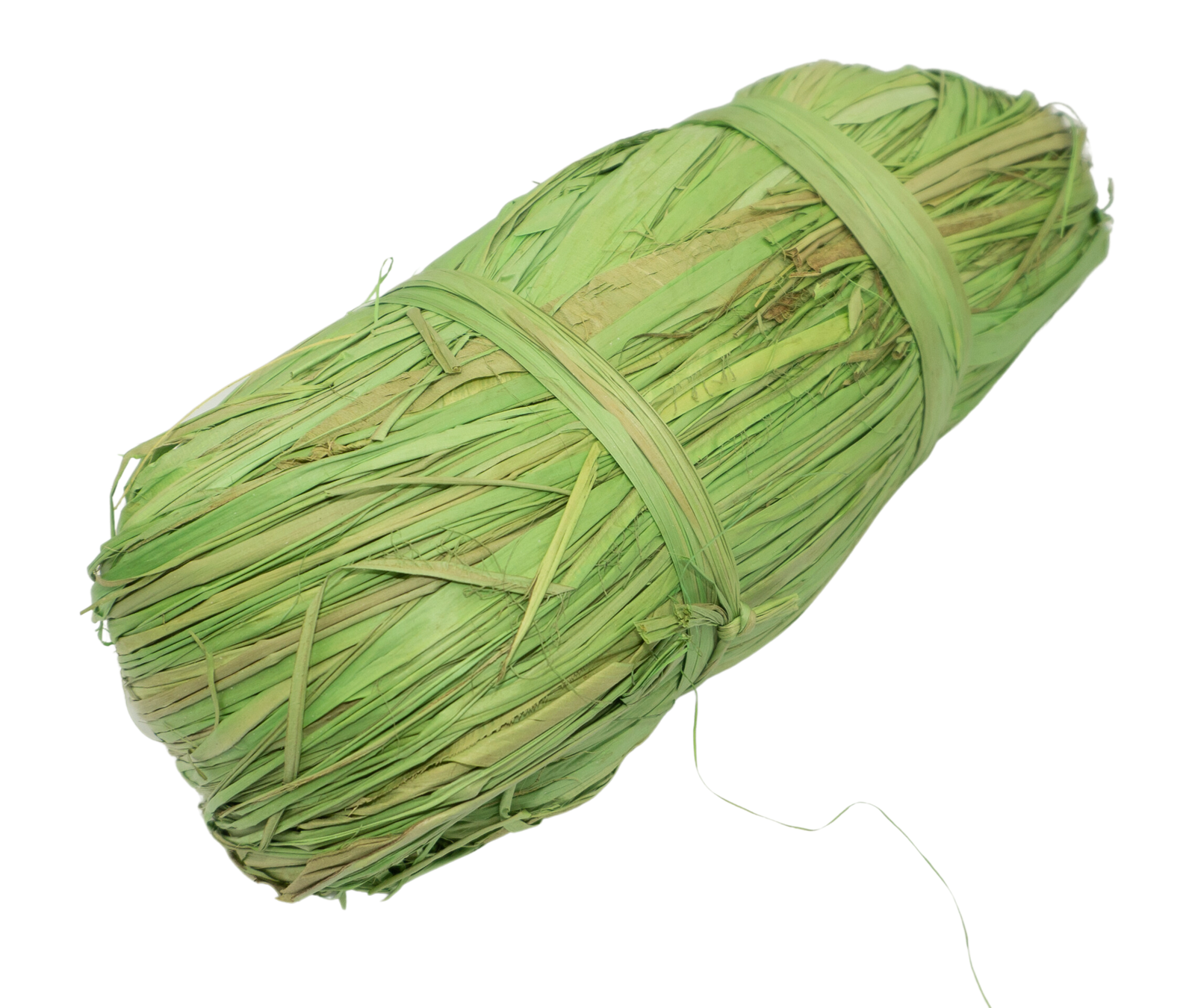 Rafia 185/195grs Rafia vegetal. Rafia natural verde manzana-0