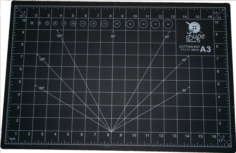 Base para cortar telas 45x30cm. Reversible-1