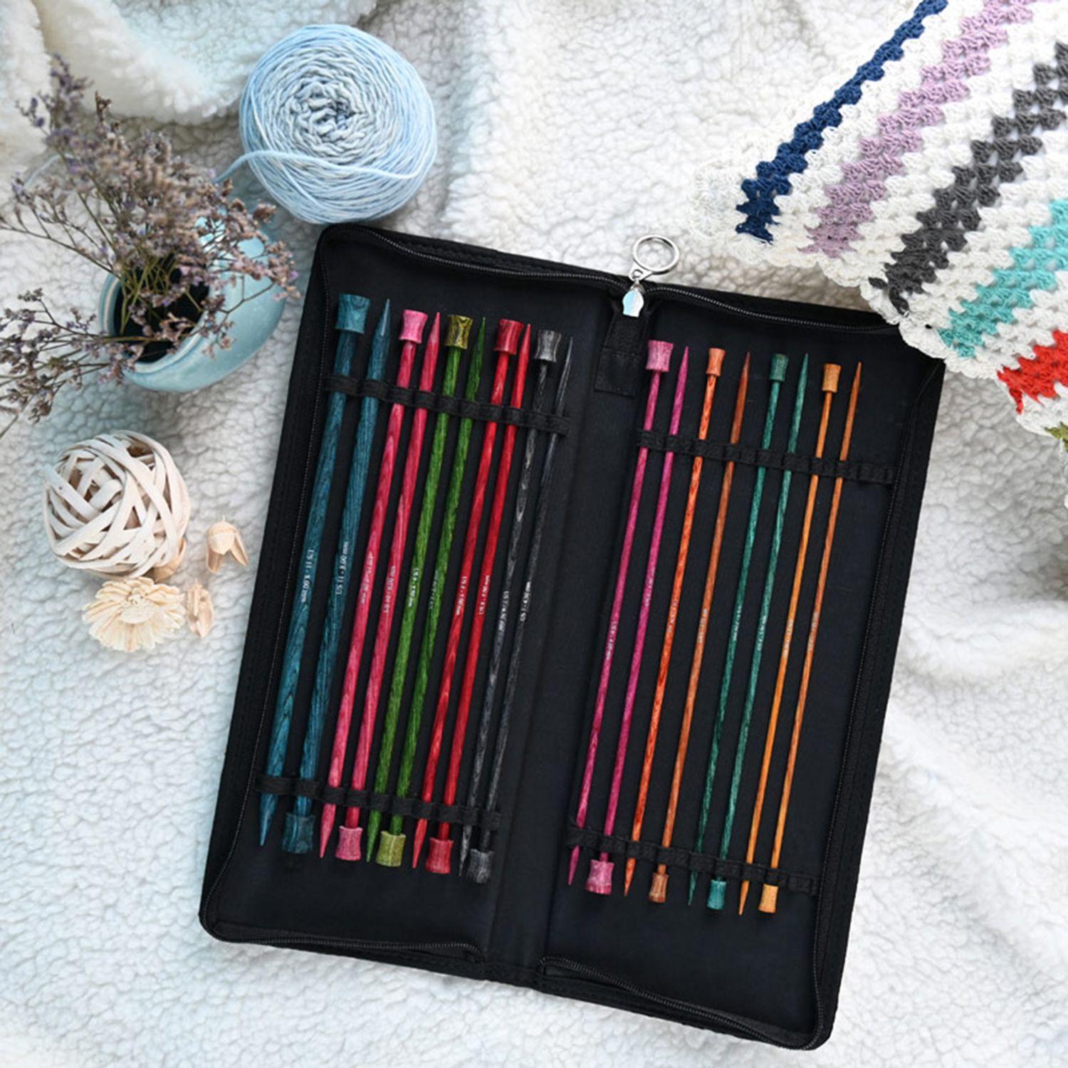 Set 9 palillos rectos 35cm Knit Pro Symfonie Dreamz-3