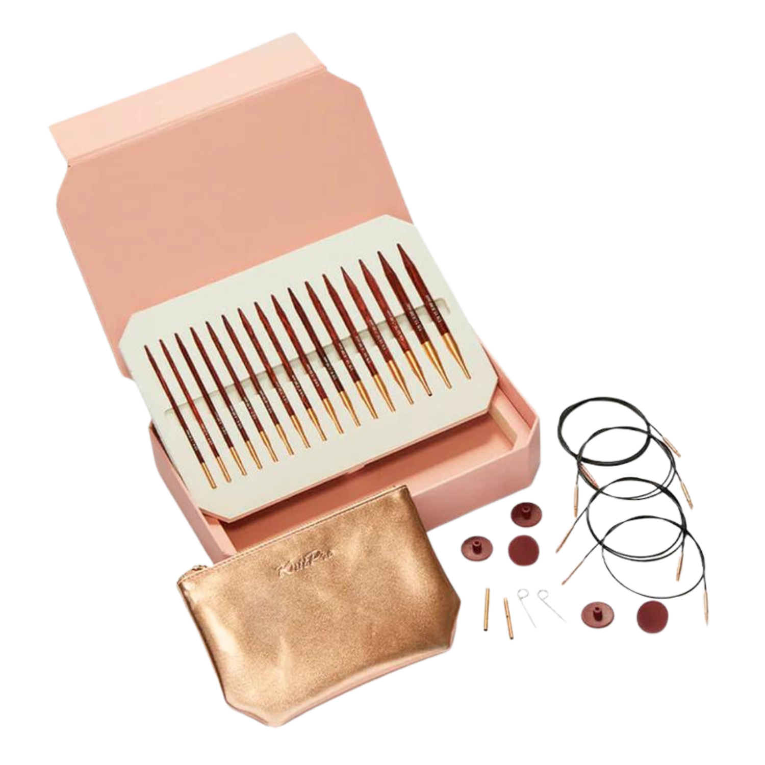 Palillos Intercambiables Premium set Symfonie Rose - KnitPro-0