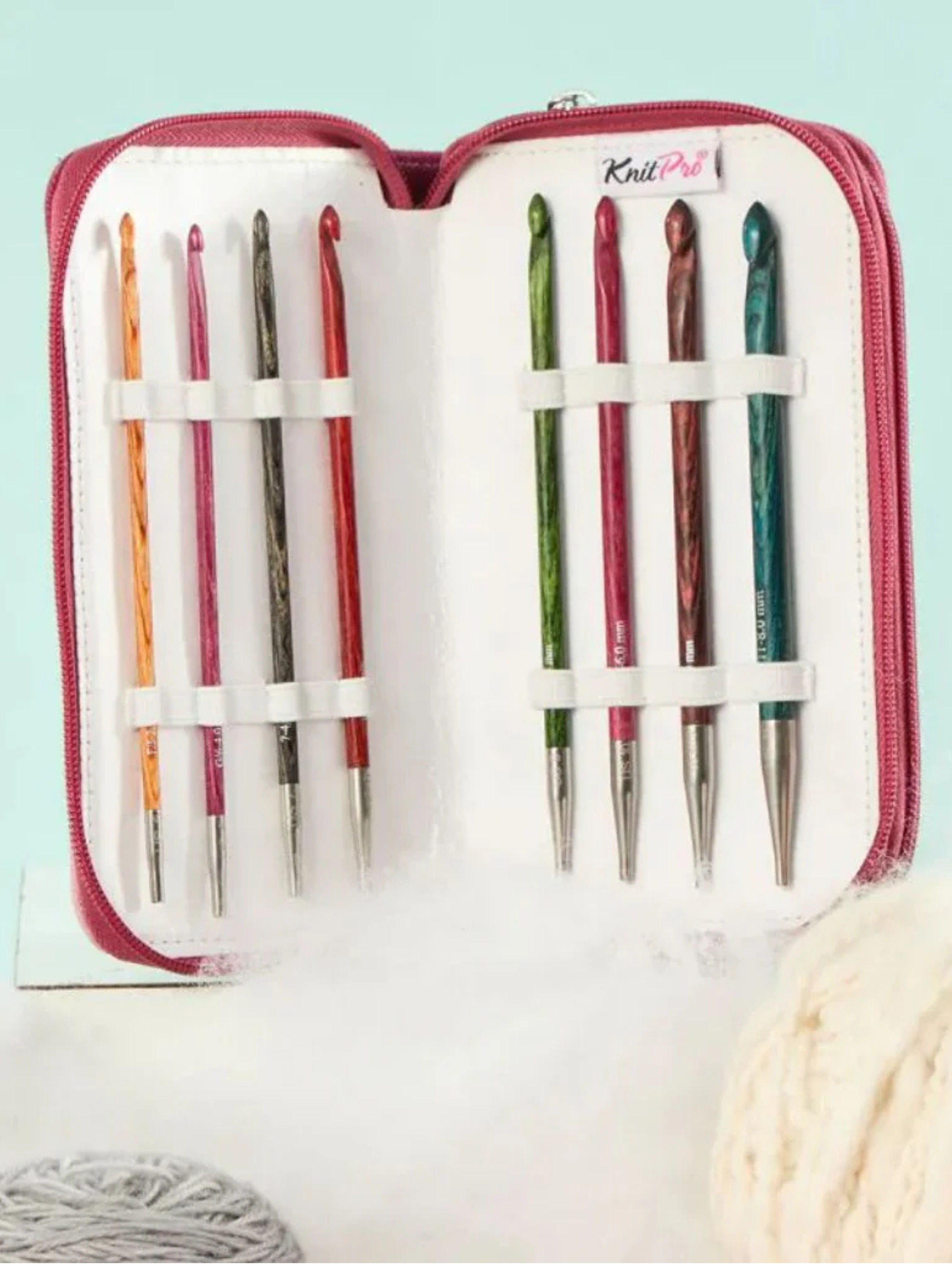 Set de Crochet Tunecino Intercambiable Dreamz Deluxe KnitPro-2