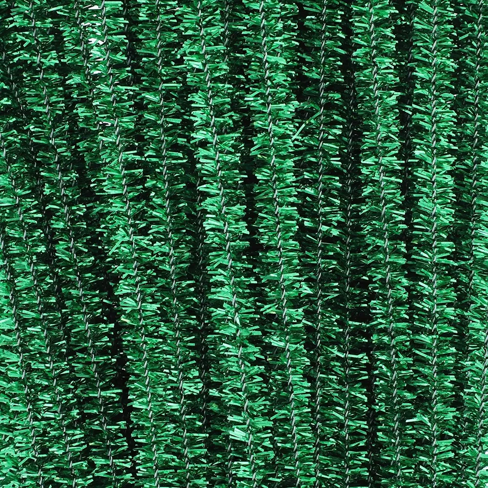 Limpiapipa metalizado Verde 100 undiades 6mm x 30cm-2