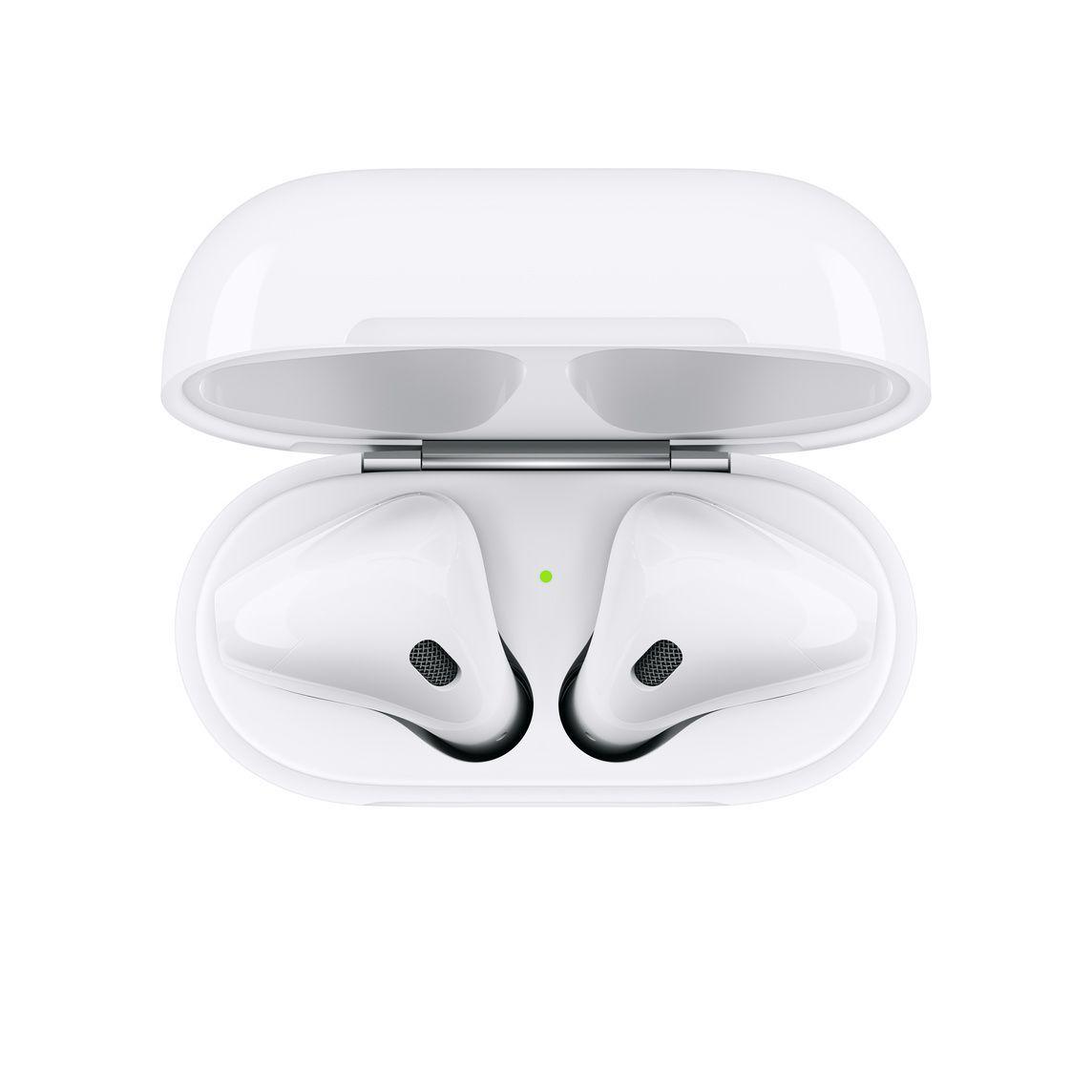 AIRPODS 2ª GENERACIÓN CON ESTUCHE DE CARGA APPLE Y CABLE LIGHTNING REACONDICIONADOS -3