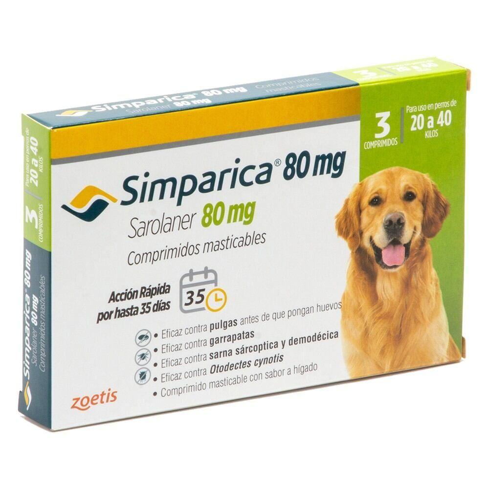 Antiparasitario Simparica 80mg 3 comprimidos-1