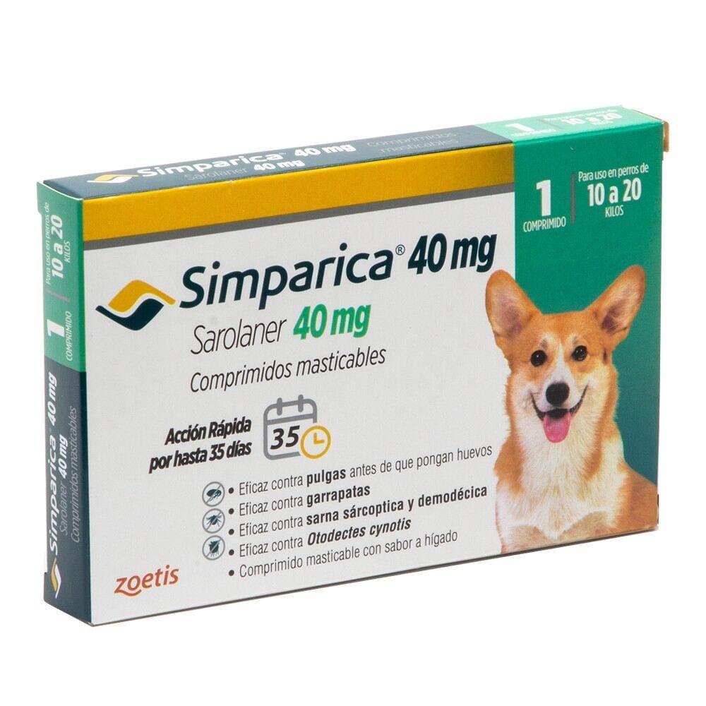 Antiparasitario Simparica 40mg 1 comprimido-2