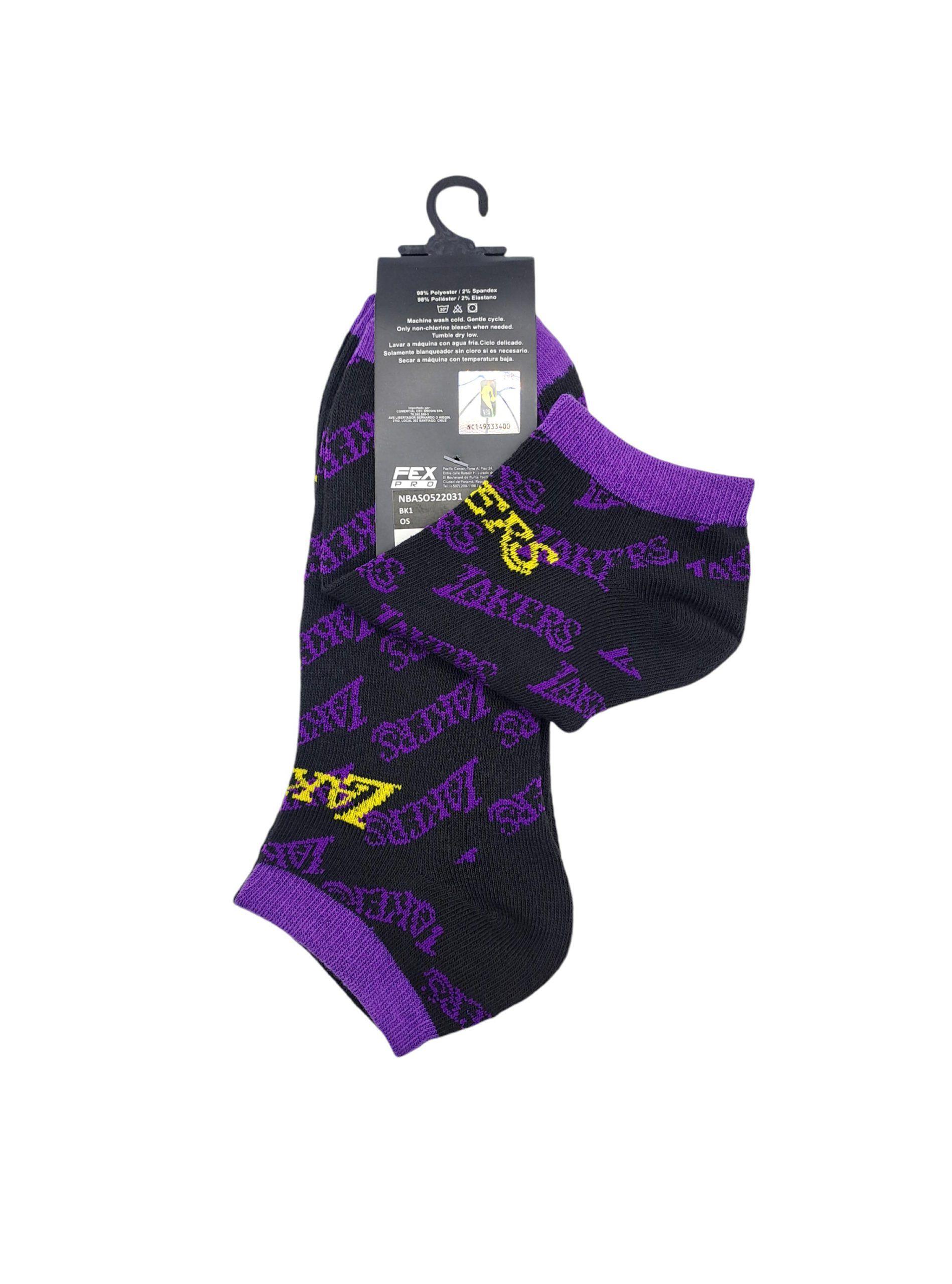 Calcetines Cortos Pack x2 NBA Los Angeles Lakers-2