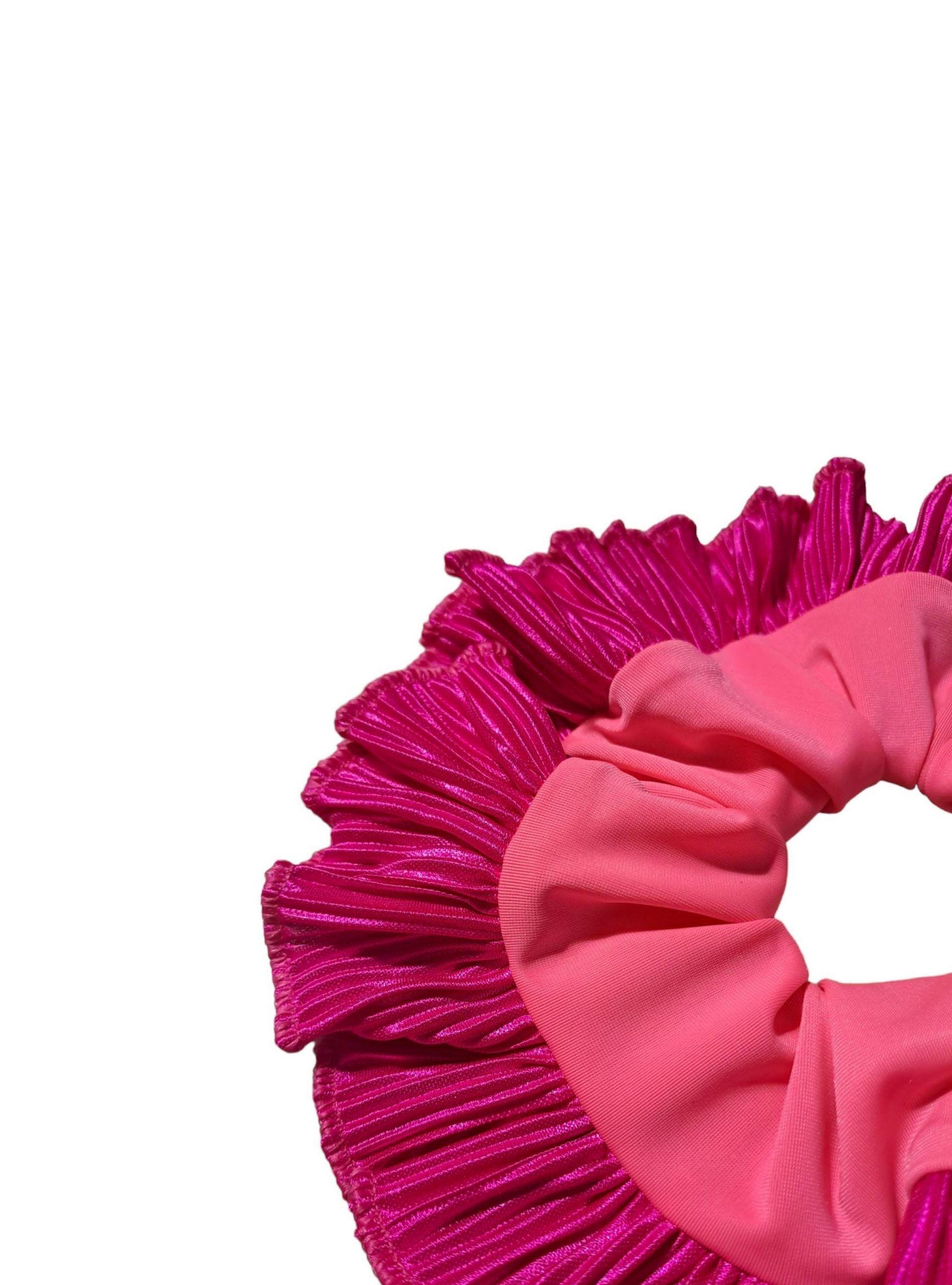 Scrunchie XL Rumbas Bambas Color  Fucsia #3-1