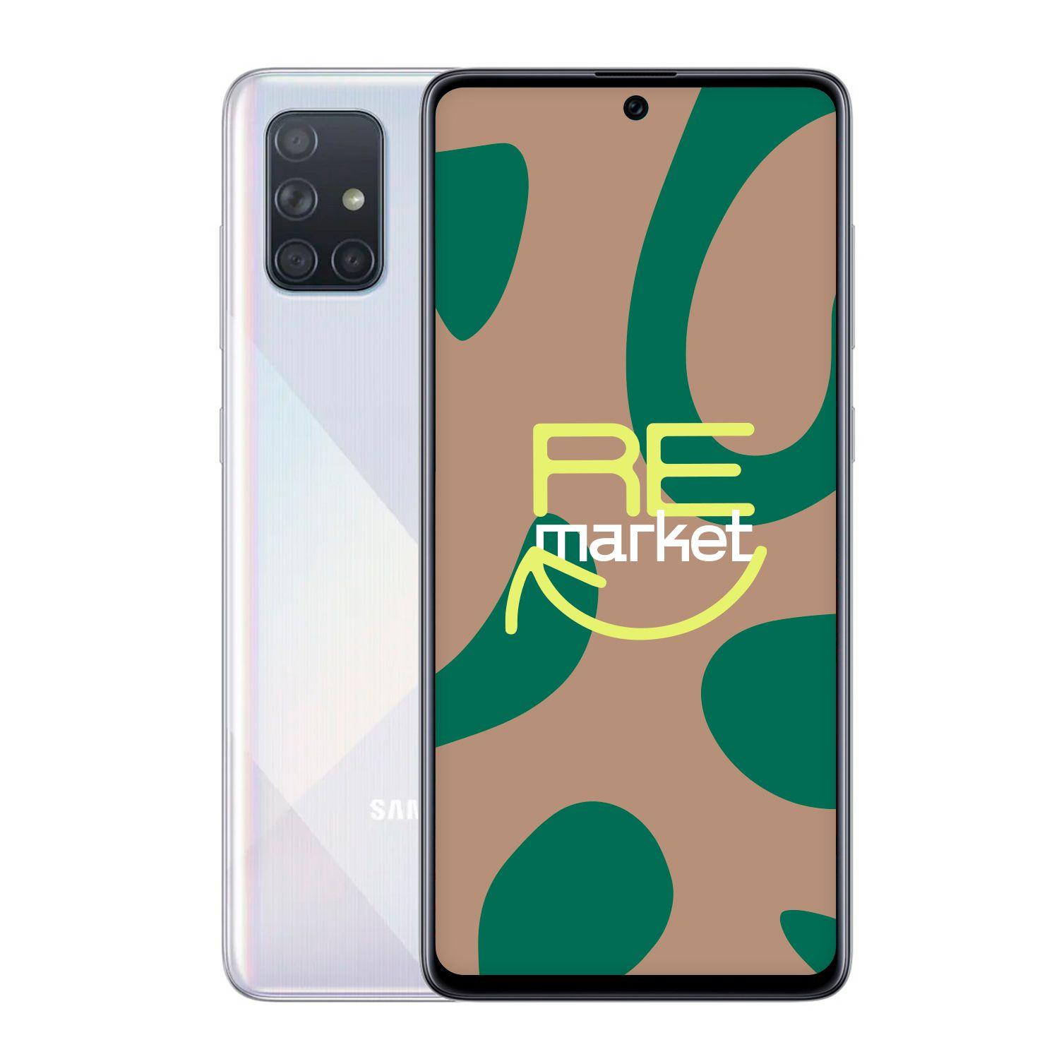 Celular Samsung A71 128 GB Blanco- Reacondicionado-0