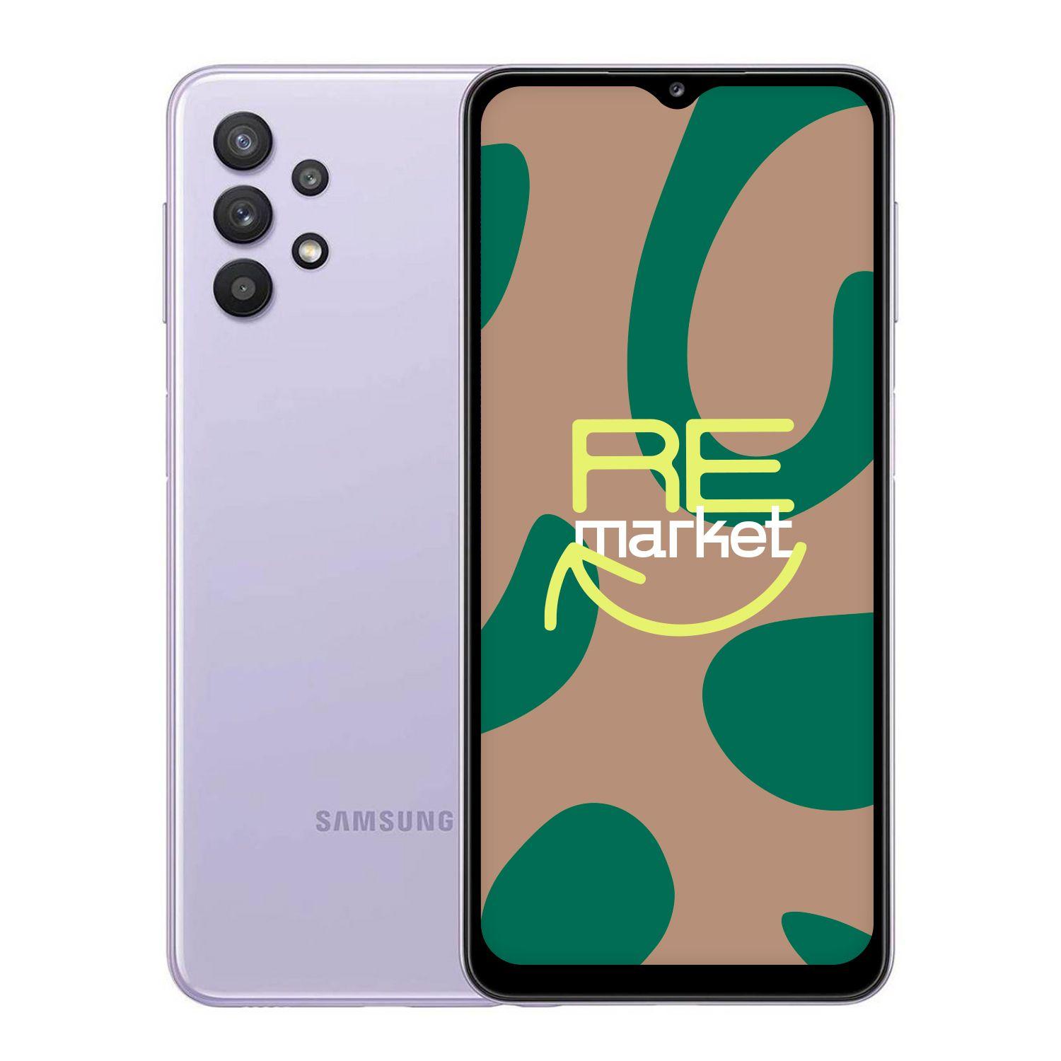 Celular Samsung A32 128 Gb Lila - Reacondicionado-0