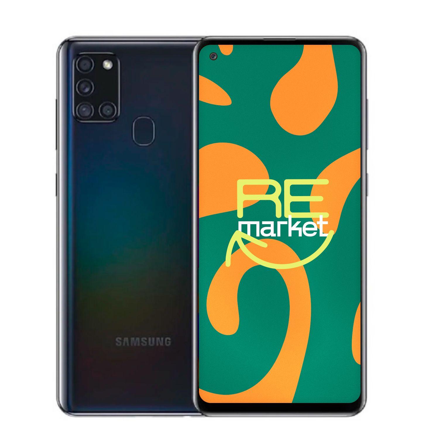 Celular Samsung A21S 64 Gb Negro - Reacondicionado-0