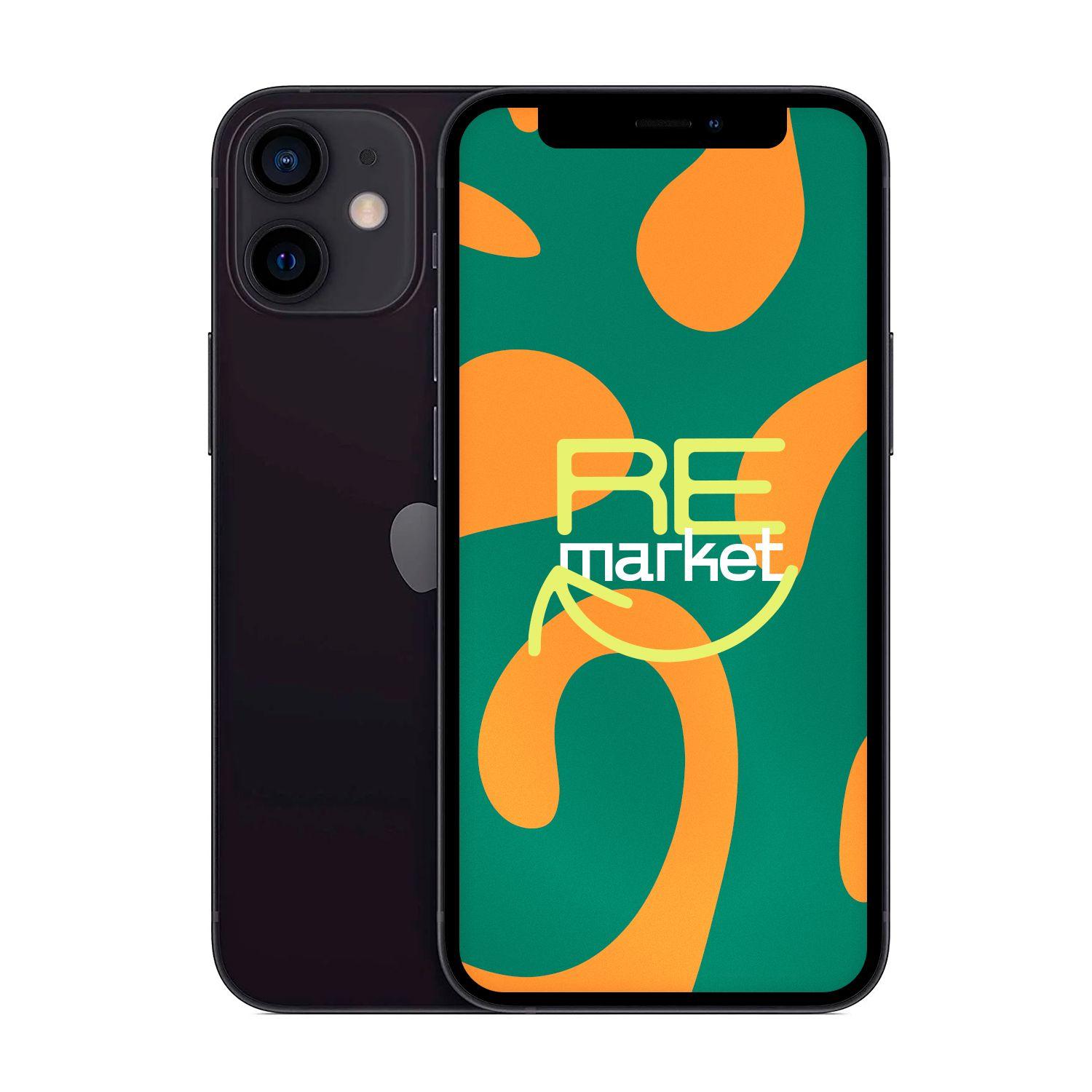 Celular Iphone 12 Mini 64 Gb Negro- Reacondicionado-0