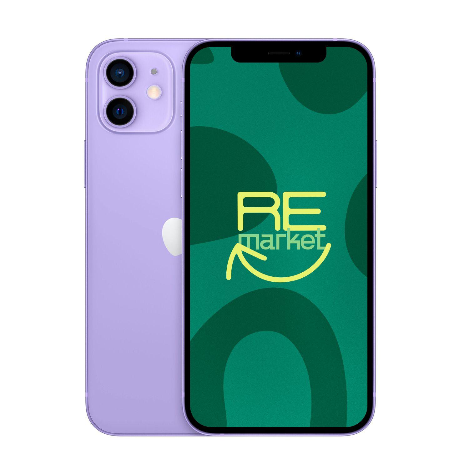 Celular Iphone 12 64 Gb Lila - Reacondicionado-0