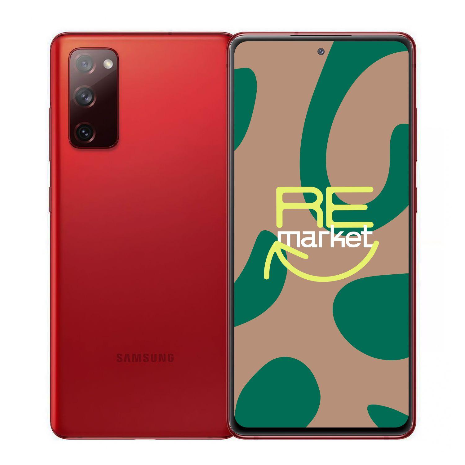 Celular Samsung S20 Fe 128 Gb Rojo- Reacondicionado-0
