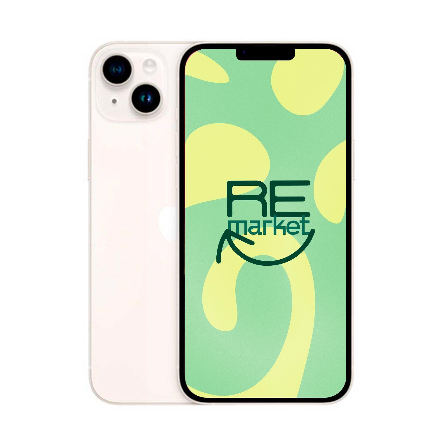 Celular Iphone 14 128 Gb  Blanco - Reacondicionado-0