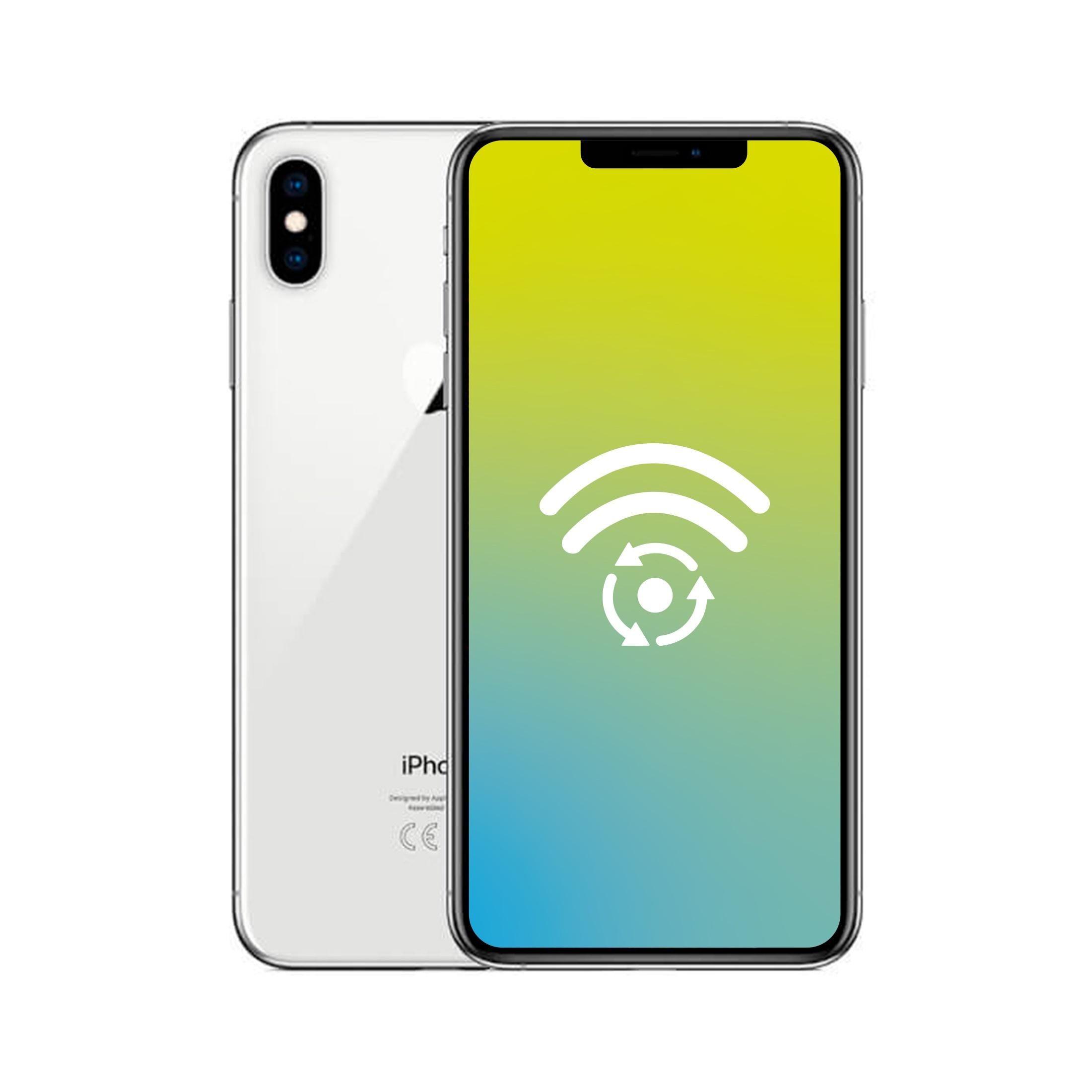 Celular Iphone Xs 64 GB Plateado- Reacondicionado-0