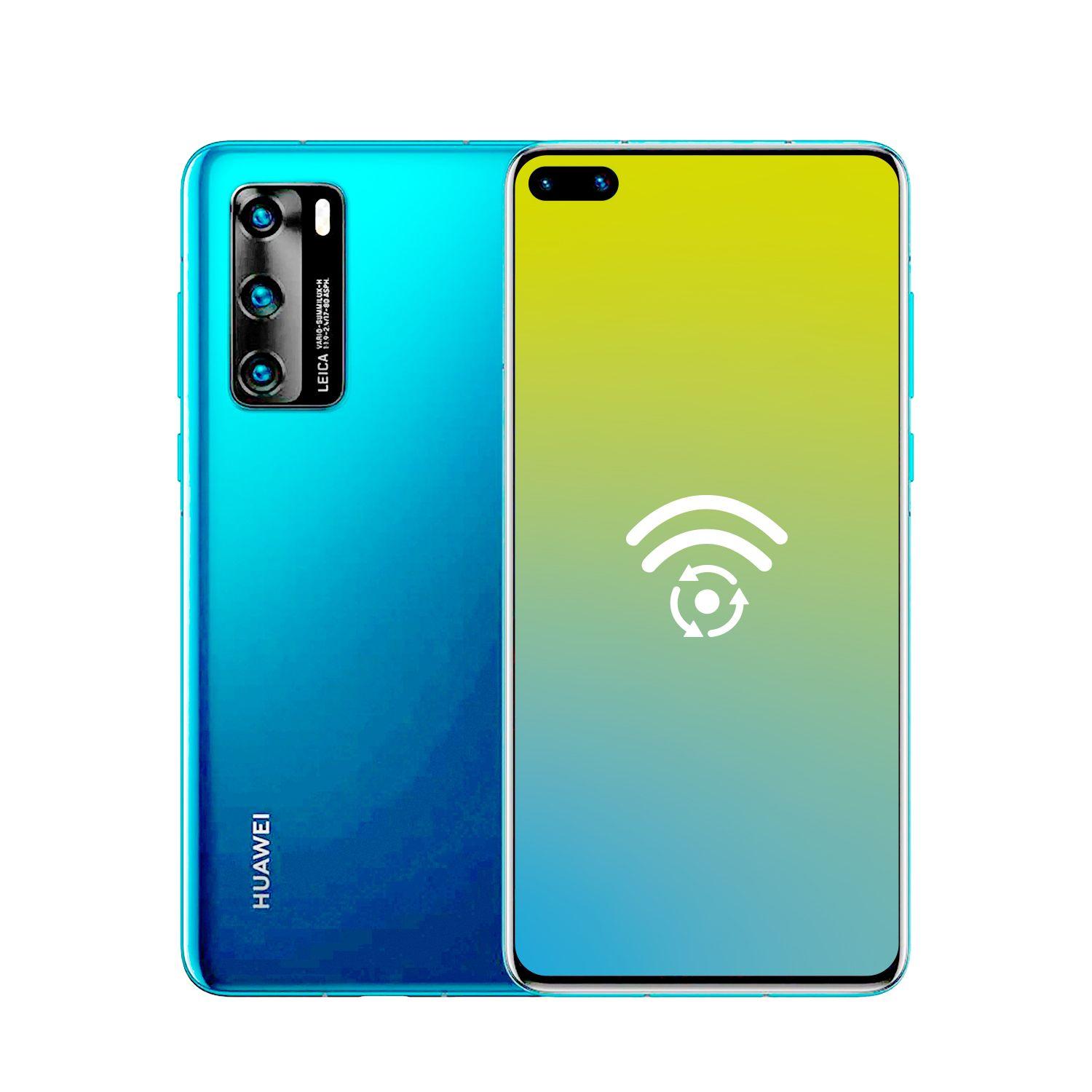 Celular Huawei P40 128 Gb Celeste - Reacondicionado-0