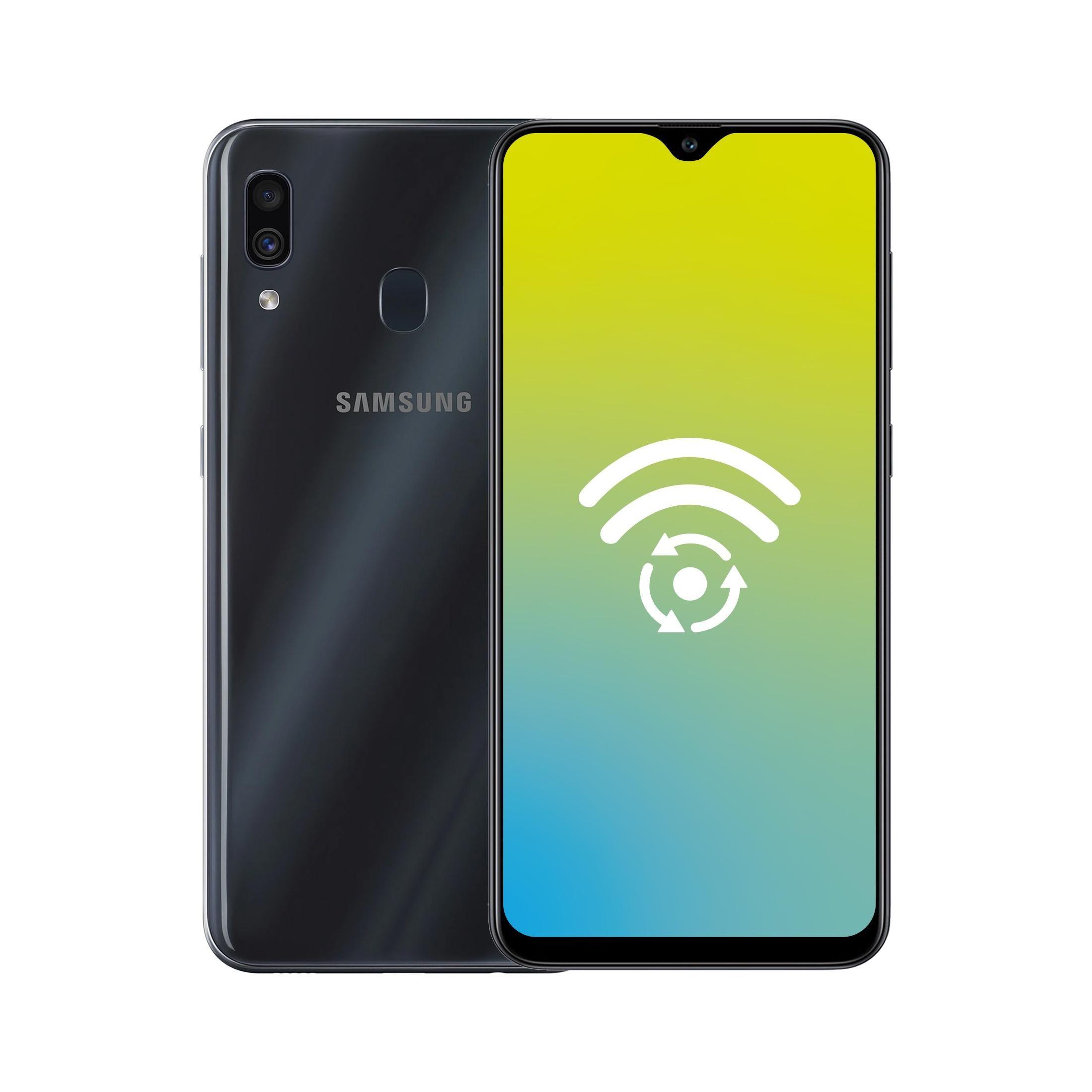 Celular Samsung A30 32 Gb Negro- Reacondicionado-0