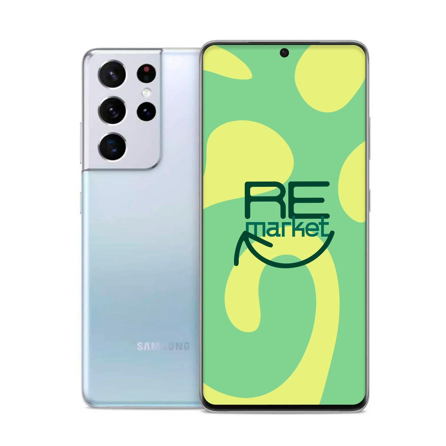 Celular Samsung S21 Ultra 5G 256GB Plateado- Reacondicionado-0