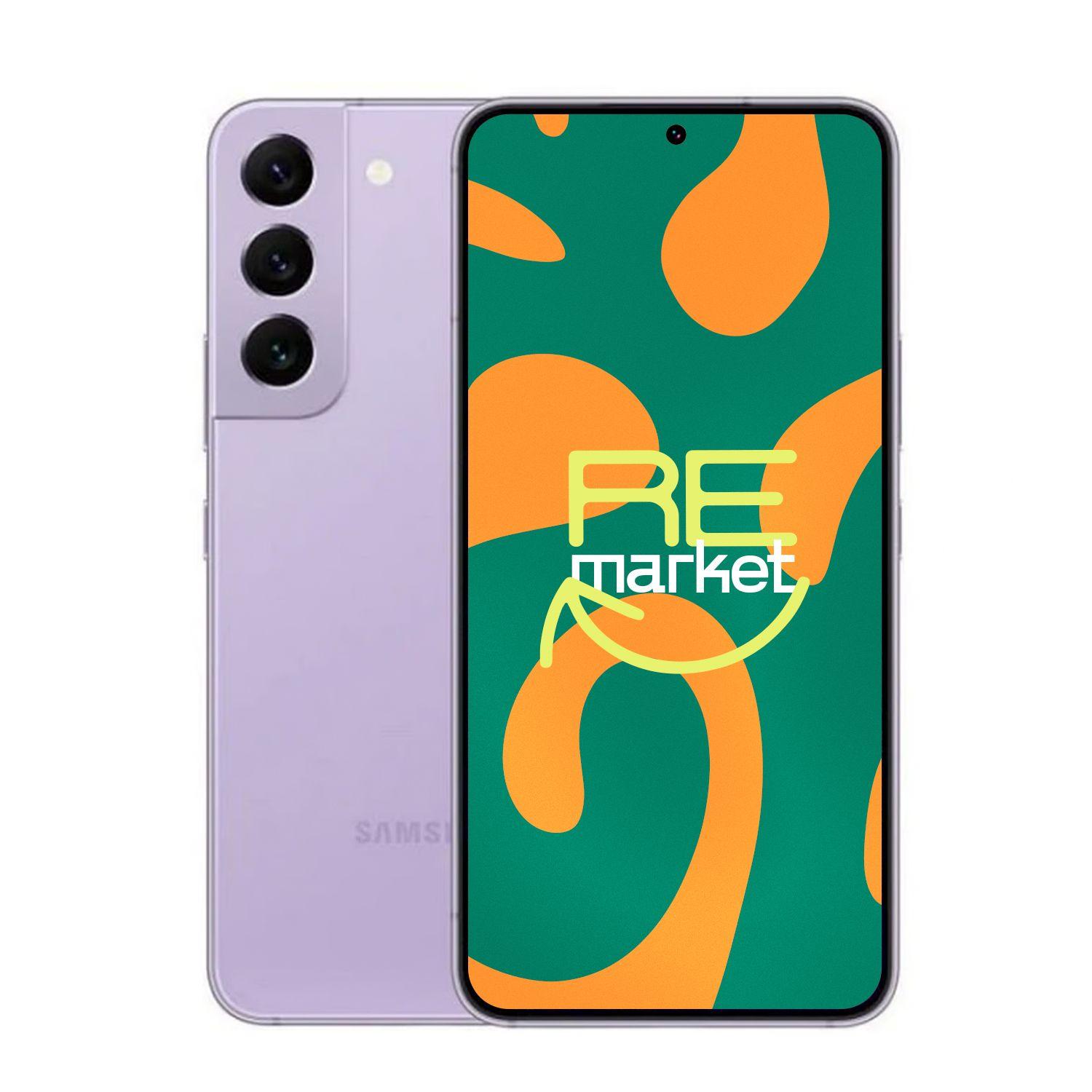 Celular Samsung S22 128 Gb Lila - Reacondicionado-0