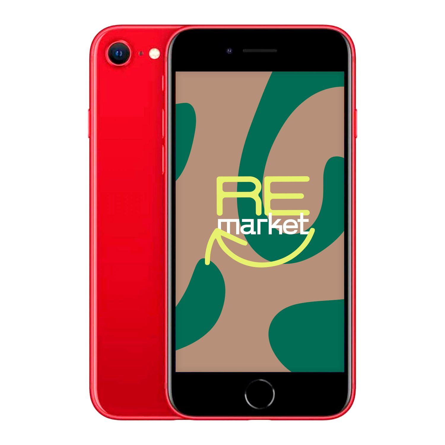 Celular Iphone Se2 64 Gb Rojo- Reacondicionado-0