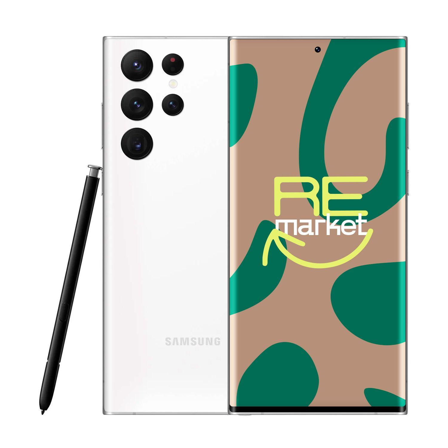 Celular Samsung S22 Ultra 256GB Blanco- Reacondicionado-0