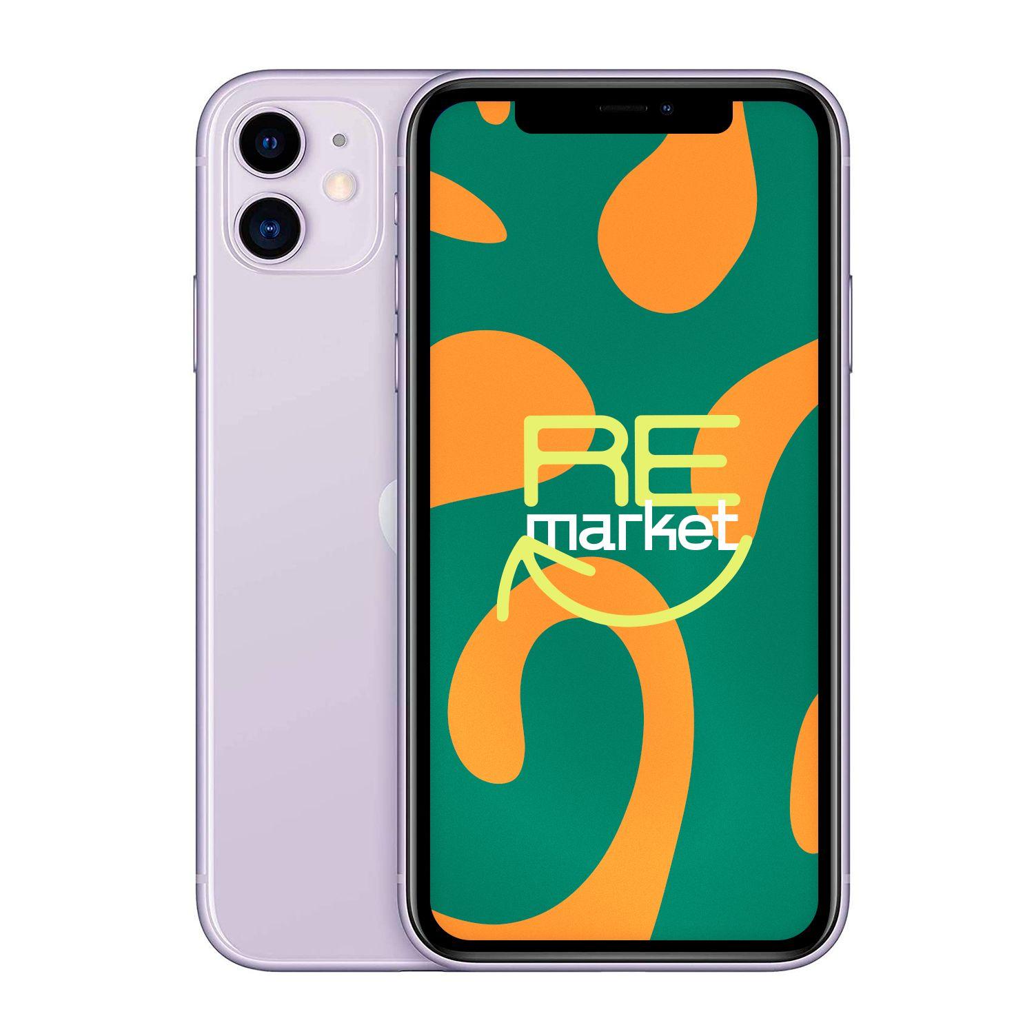 Celular Iphone 11 64 GB Lila- Reacondicionado-0
