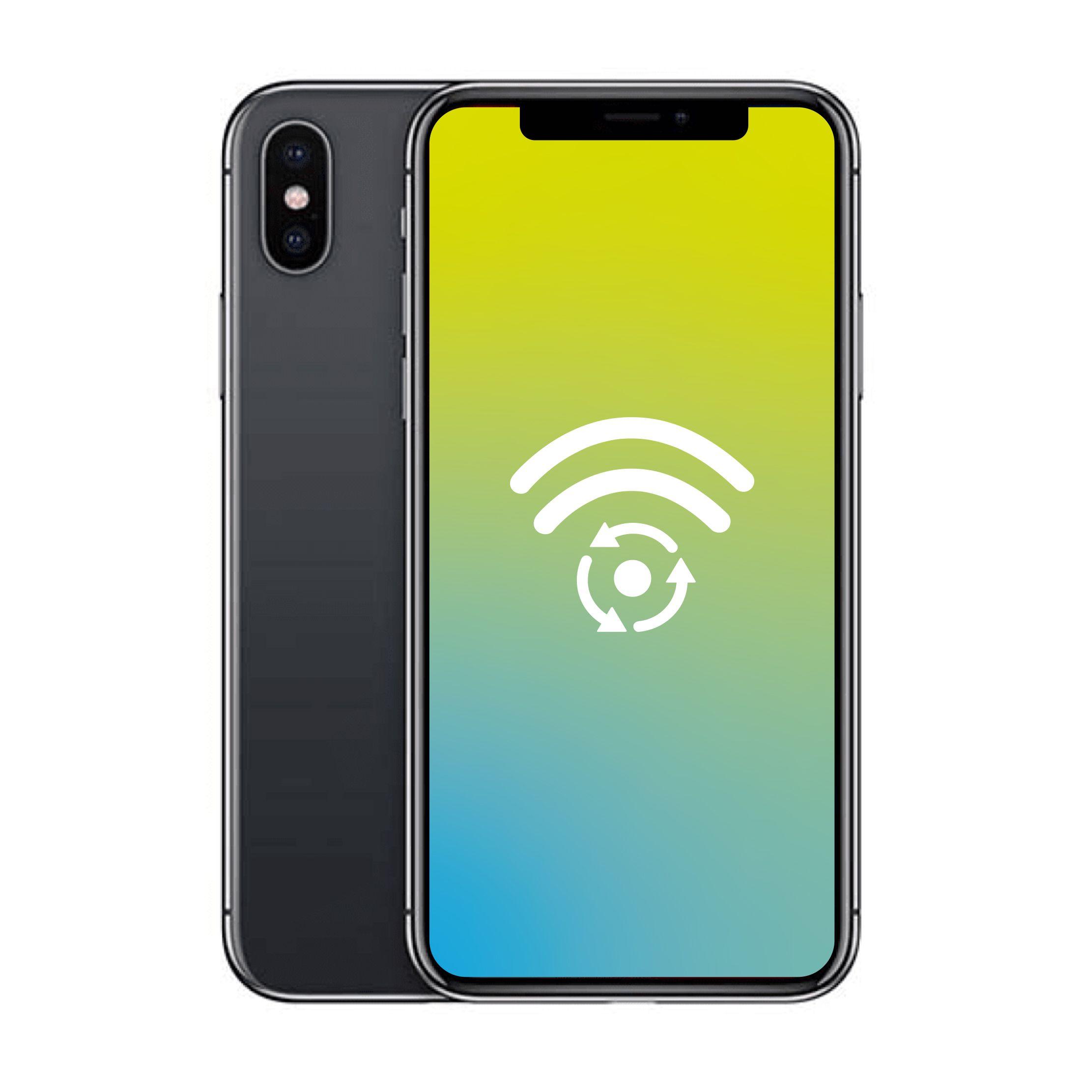 Celular Iphone X 64 Gb Negro- Reacondicionado-0