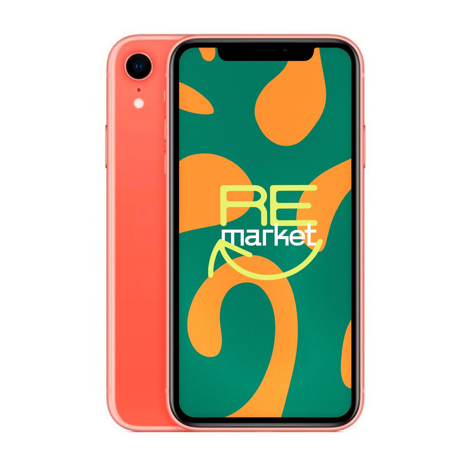 Celular Iphone Xr 64 Gb Coral - Reacondicionado-0