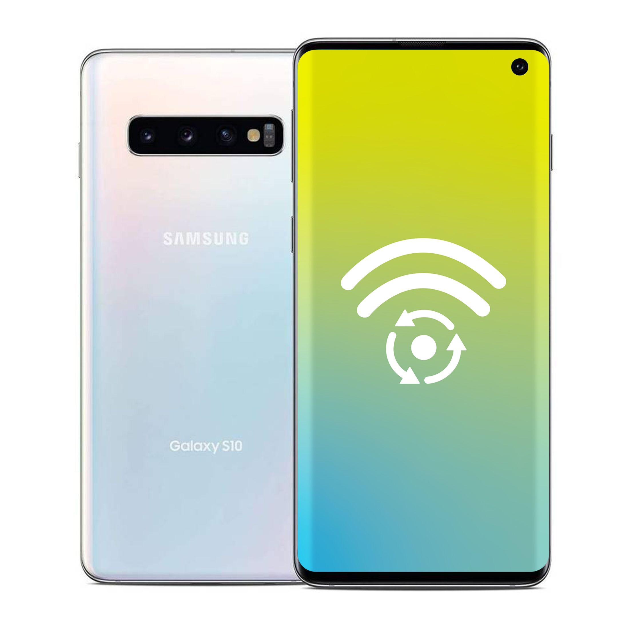 Celular Samsung S10 Plus 128 Gb Blanco - Reacondicionado-0