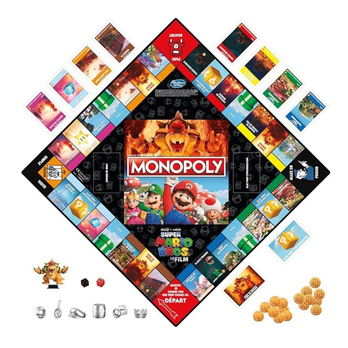 Juego Familiar - Monopoly Super Mario La Película-2