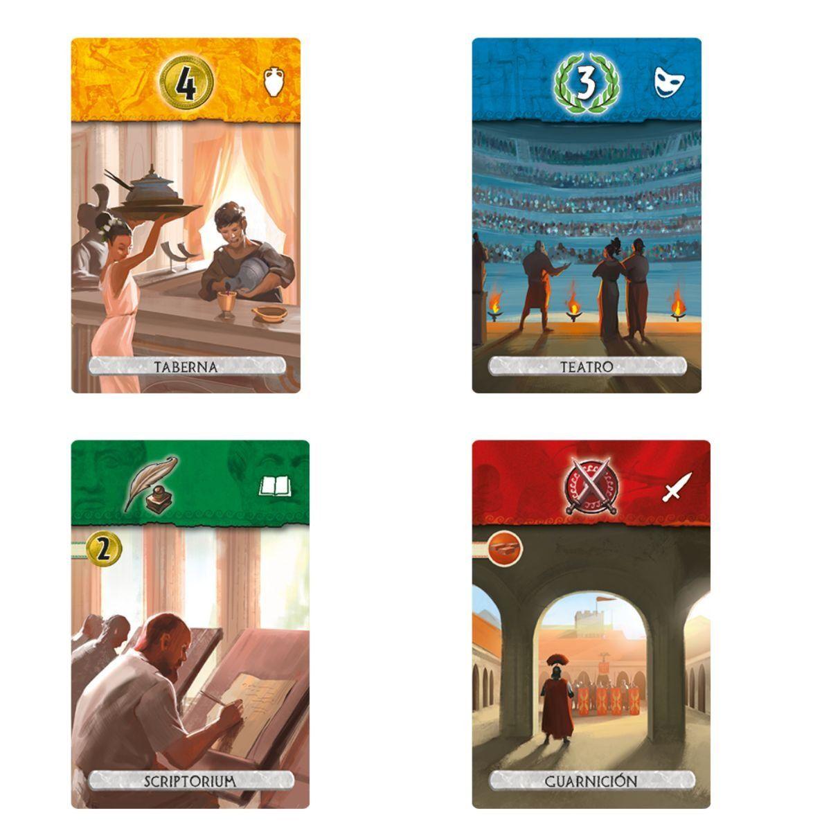 Juego de Mesa  7 Wonders Duel-4