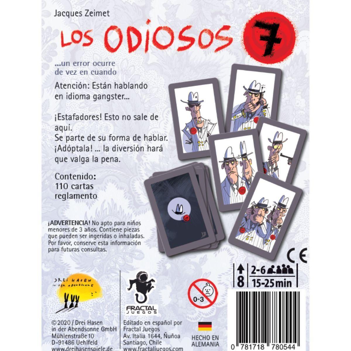 Juego de Mesa  Los Odiosos 7-3