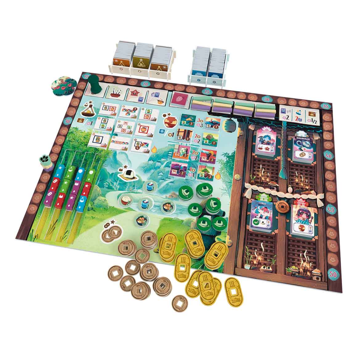 Juego de Mesa - Bamboo-1