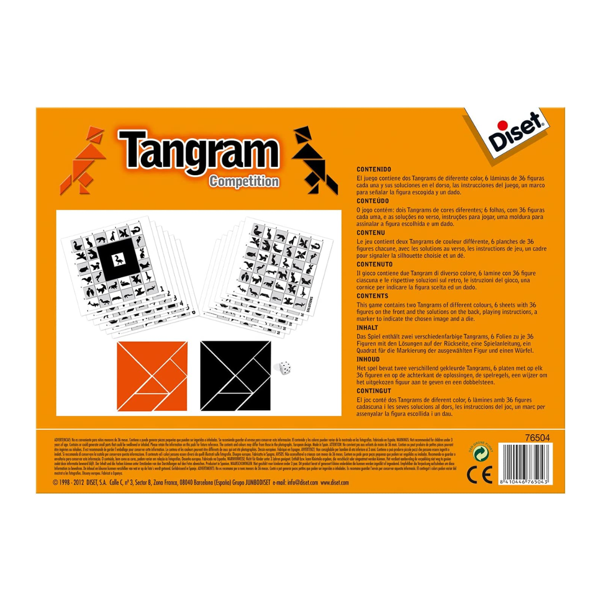 Juego de Mesa - Tangram Competition-3