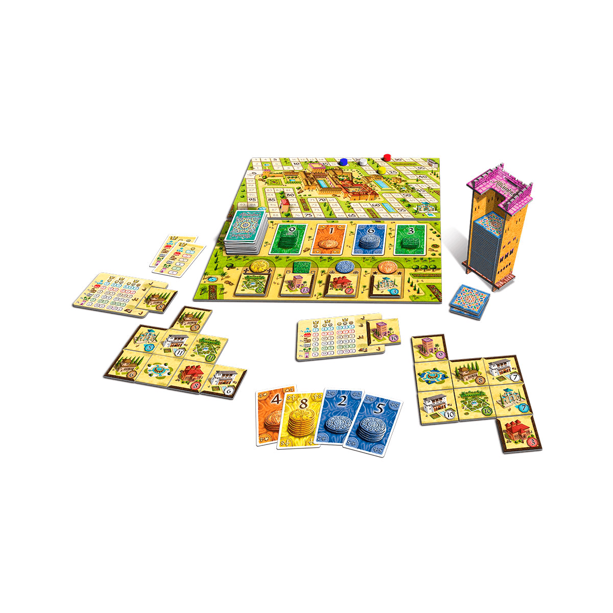 Juego de Mesa  Alhambra Edición 2020-1