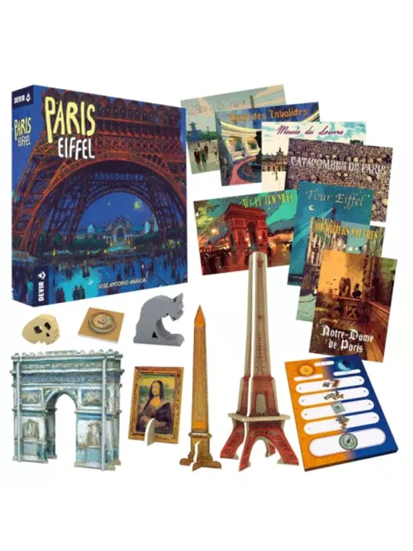 Juego de Mesa - Paris: Eiffel (Expansión)-1