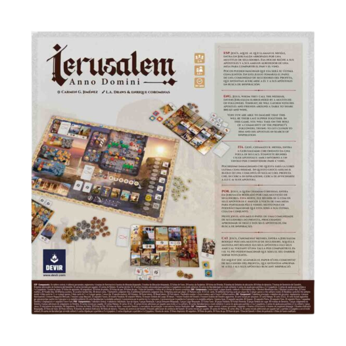 Juego de Mesa - Ierusalem: Anno Domini-3