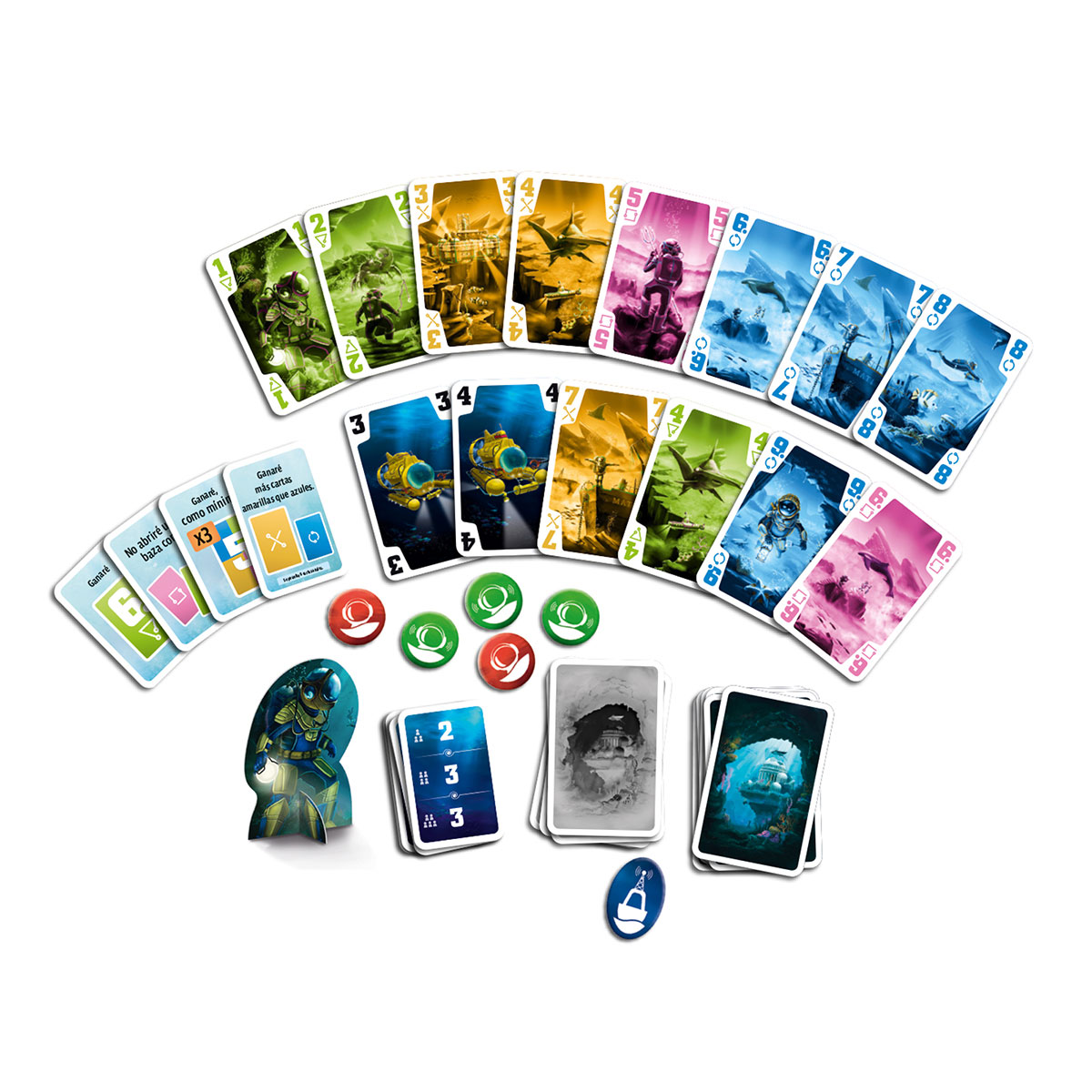 Juego Familiar - La Tripulación: Misión Mar Profundo-9